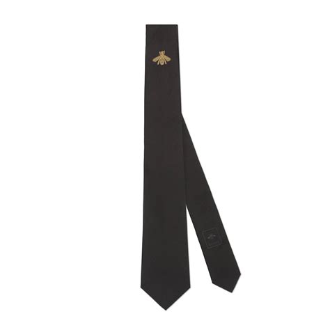 black gucci bee tie